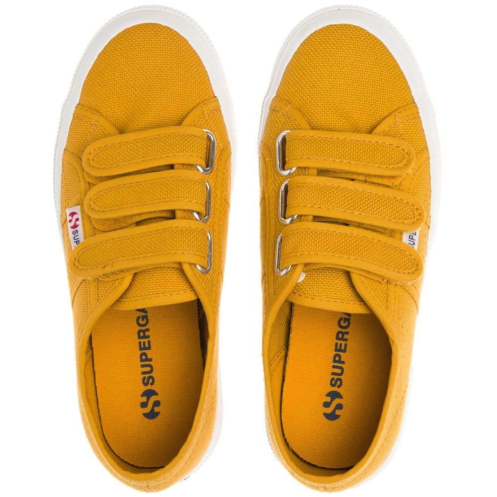 Superga 2750 Cot3strapu Yellow Sneakers - Women's Sneakers USA | US5348016